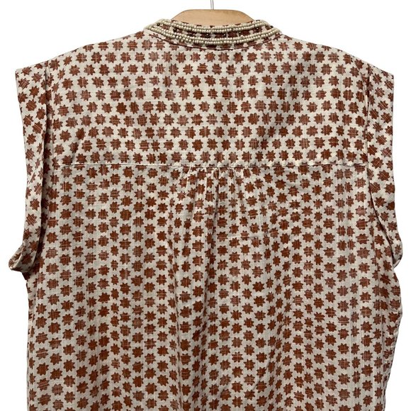 Maison Scotch & Soda SIZE 4 6 Small 1 Sahara Social Boho Beaded Romper Jumpsuit - Picture 9 of 12